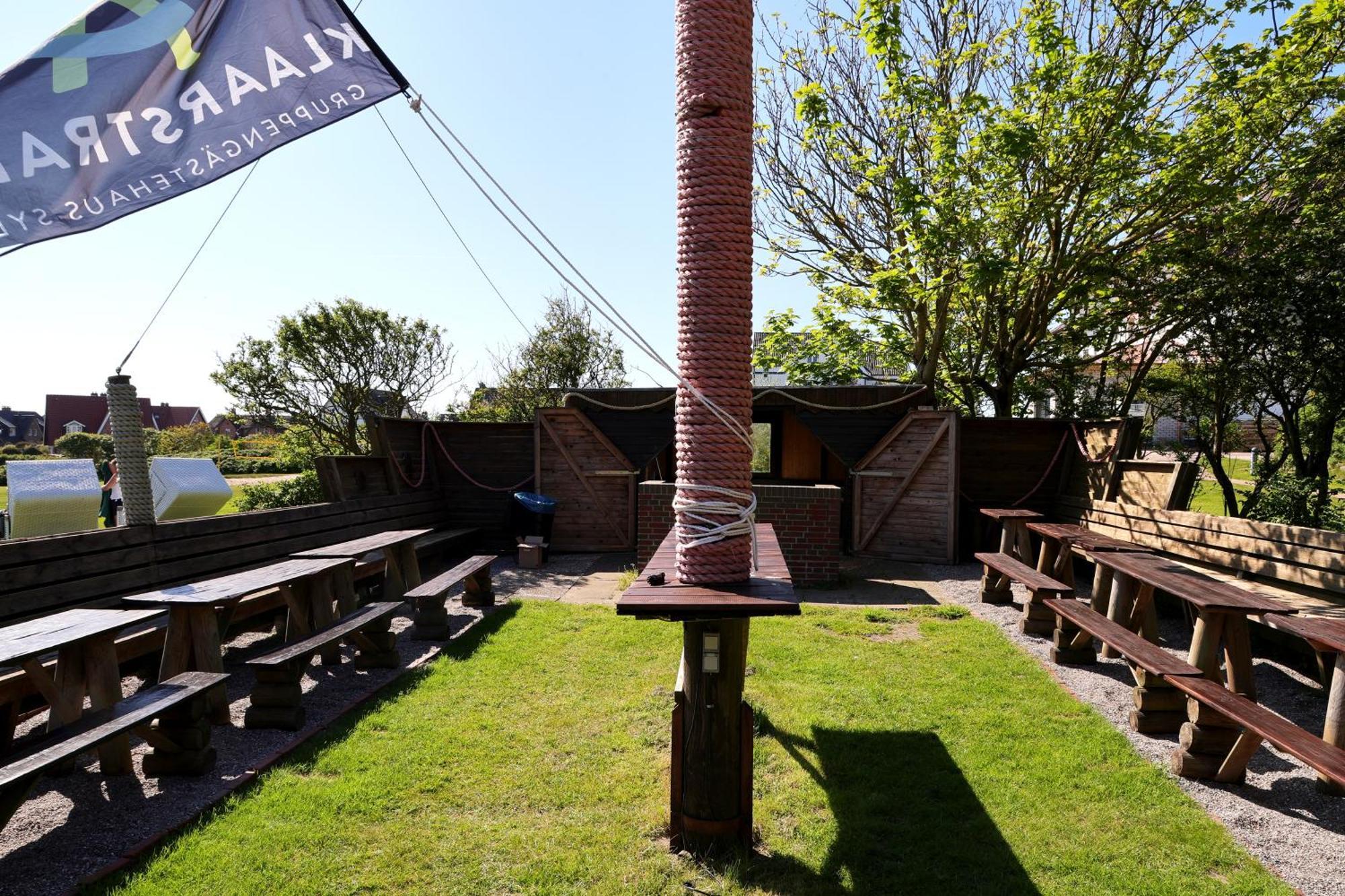 Hostel Klaarcamp Wenningstedt-Braderup Exterior foto
